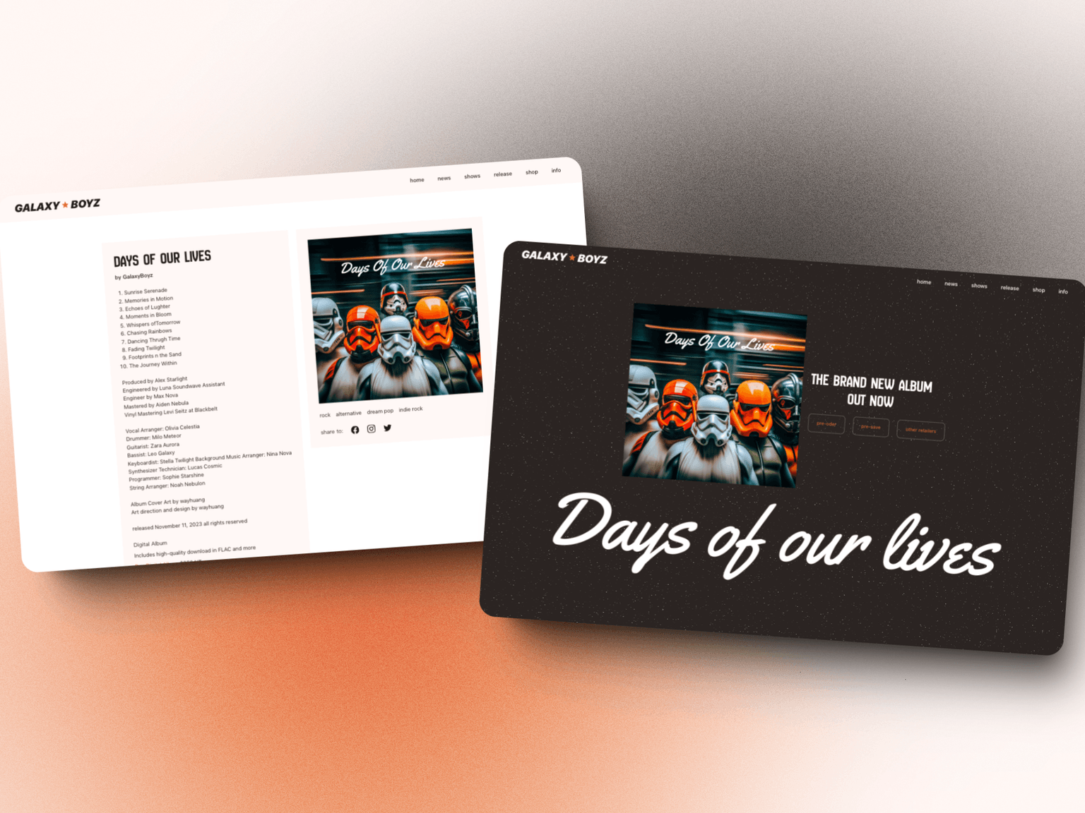 GalaxyBoyz project preview 3